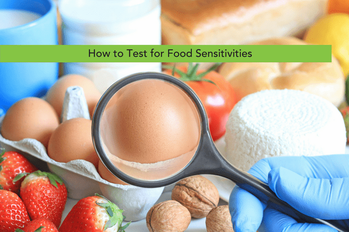 Testing for Food Sensitivities