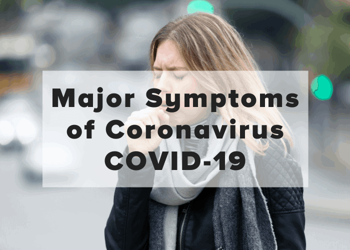 symptoms of the coronavirus