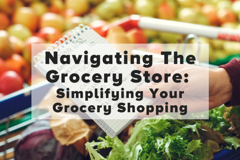 grocery shopping on a paleo diet