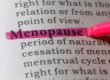 Natural remedies for menopause symptoms